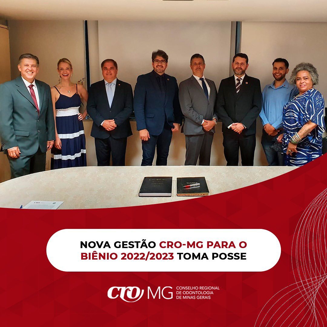 Nova Gestão do CRO-MG para 2022-2023 toma posse