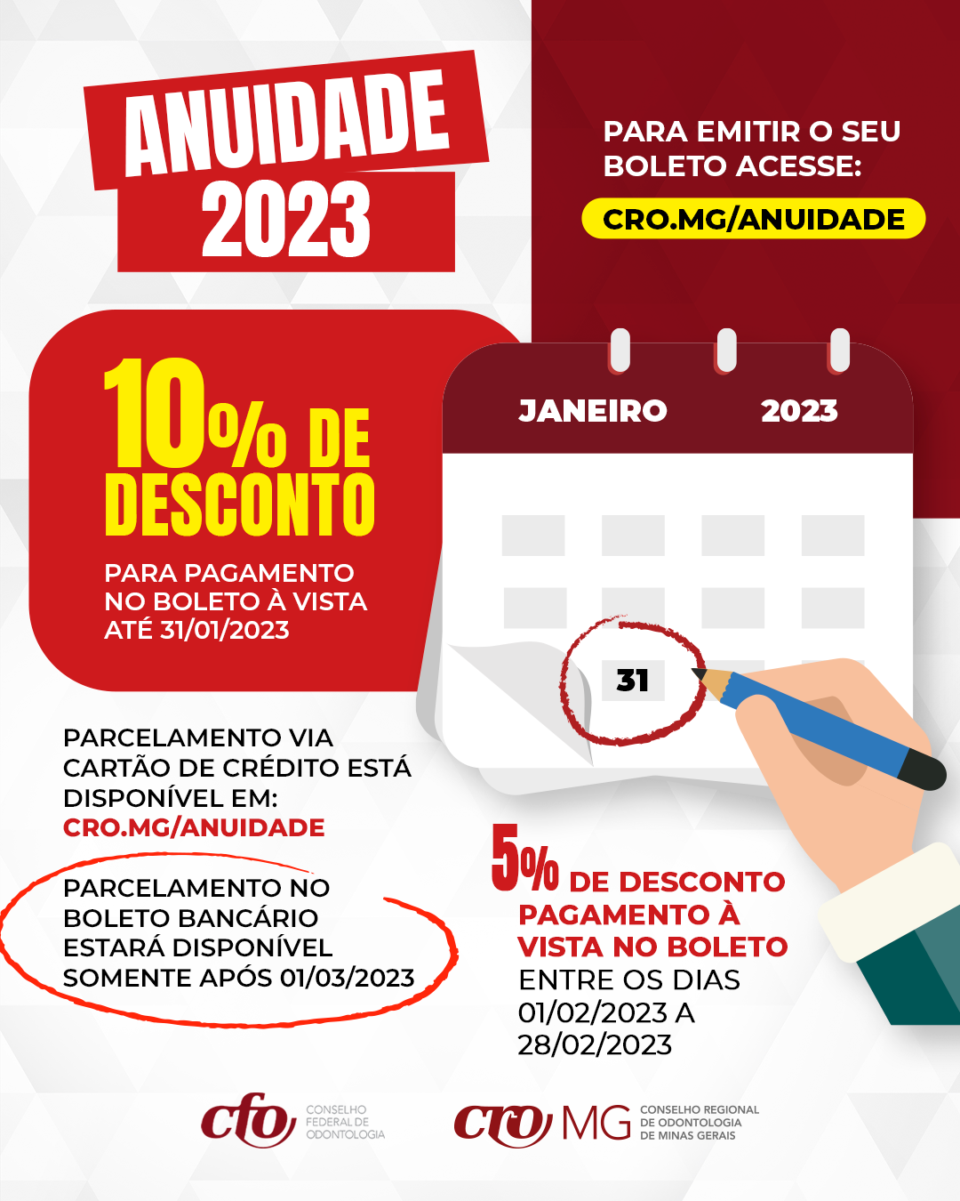 CRESS-BA INFORMA: Boletos da Anuidade 2023 disponíveis no site para emissão  on-line; confira