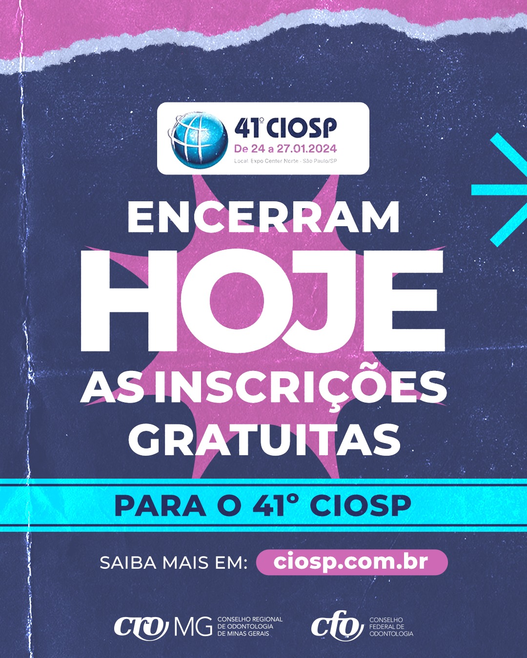 Contagem regressiva para o CIOSP